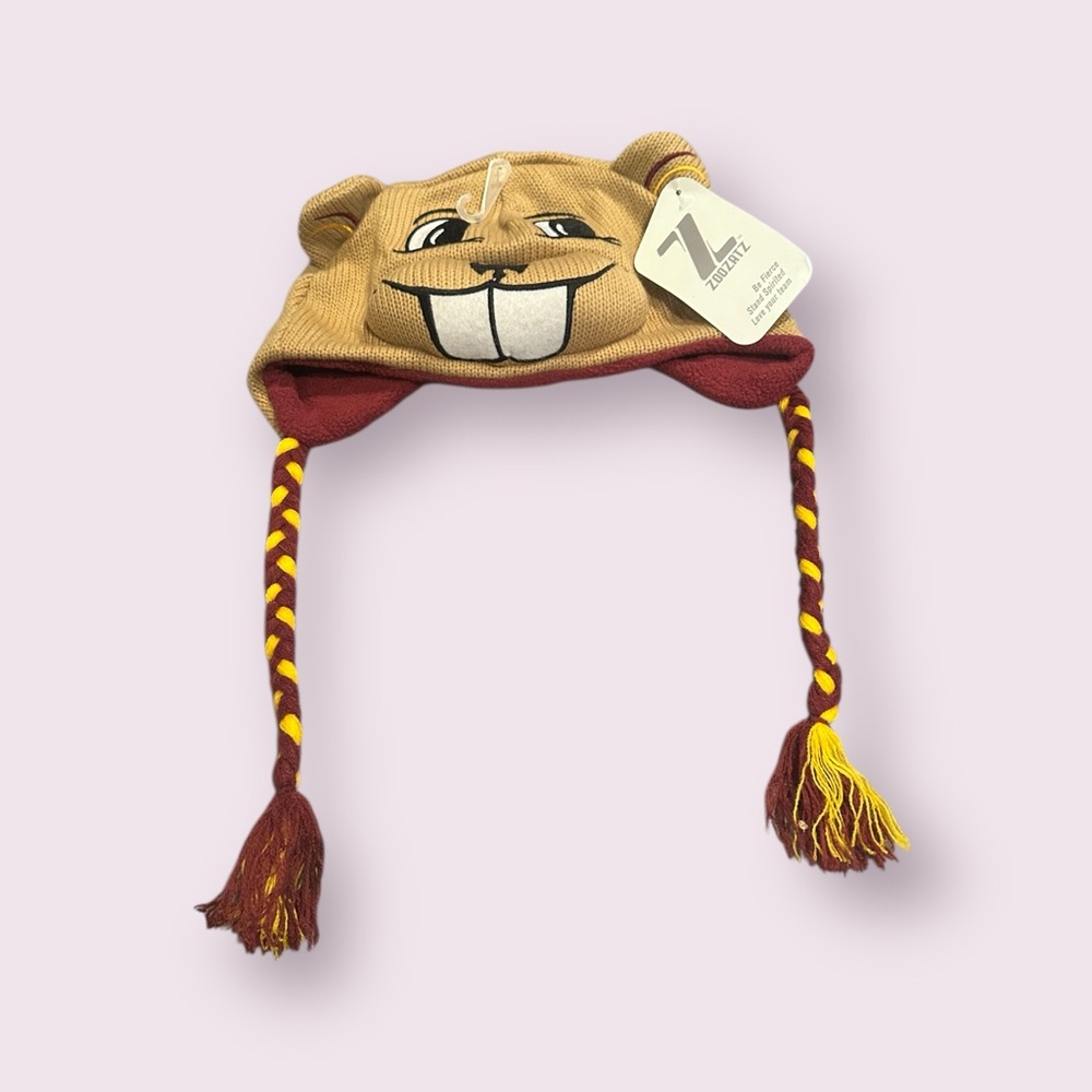 ZooZatz NWT Minnesota Golden Gophers Winter Hat Toddler